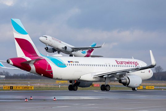 Eurowings მალე ბერლინის ბერლინ-ბრანდენბურგის აეროპორტიდან კიდევ 3 ახალ ქალაქში იფრენს