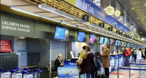 რიგის აეროპორტში 315,000 ევროს ღირებულების ინოვაციური უსაფრთხოების სკანერი დამონტაჟდა