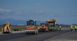 ქუთაისის საერთაშორისო აეროპორტის ახალი ასაფრენ-დასაფრენი ზოლის სამშენებლო სამუშაოები აქტიურ ფაზაშია