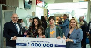 ბათუმის საერთაშორისო აეროპორტი მემილიონე მგზავრს მოემსახურა