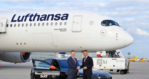 Lufthansa და SIXT-ი პირველი კლასის ლიმუზინების სერვისზე პარტნიორობას აფორმებენ