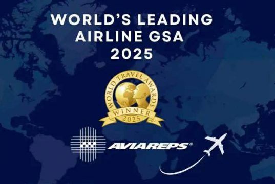 AVIAREPS-ი World Travel Awards 2025-ზე მსოფლიოს წამყვანი ავიაკომპანიის გაყიდვების გენერალურ აგენტად დასახელდა