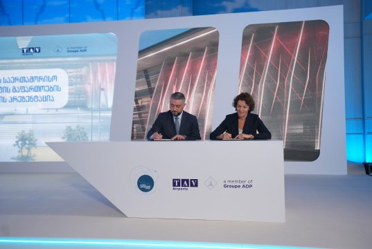 A Member of Groupe ADP, TAV Airports commits USD 150 million to further develop Tbilisi Airport in Georgia