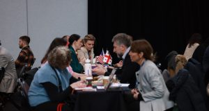 ნიუ-იორკში საერთაშორისო მედიაპლატფორმების წარმომადგენლებს ტურიზმის ეროვნული ადმინისტრაციის ხელმძღვანელი მაია ომიაძე შეხვდა